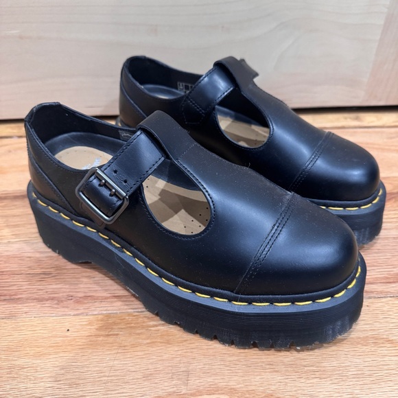 NEW Dr Martens Bethan Platform Mary Janes - Picture 2 of 15